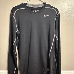 Nike Pro Combat Black Hyperwarm Shirt